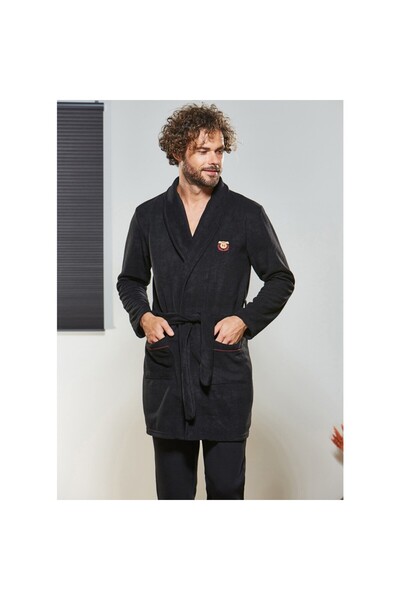 AGAFYA 29213 Men's Fleece Dressing Gown & Clothes