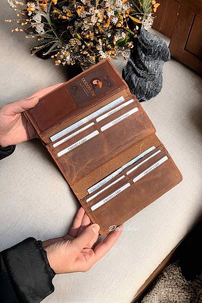 Dodo4men Crazy Genuine Leather Phone Wallet