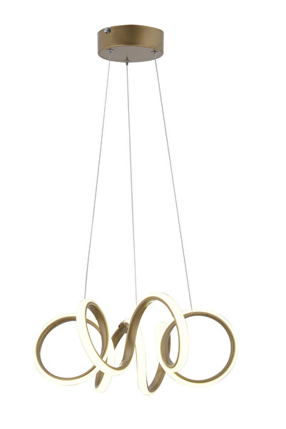 Trend Kitchen Audentes Eskitme Modern Sarkıt Led Avize Salon, Mutfak, Oda, Hol Beyaz Power Ledli Aydınlatma