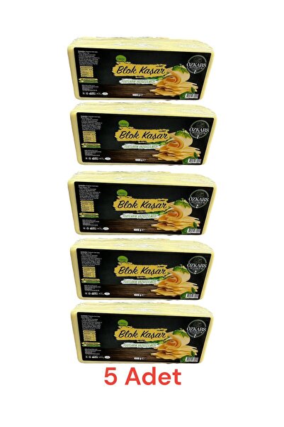 ÖZKARS PEYNİRCİLİK 5 kg Tam Yağlı Tostluk Taze Blok Kaşar