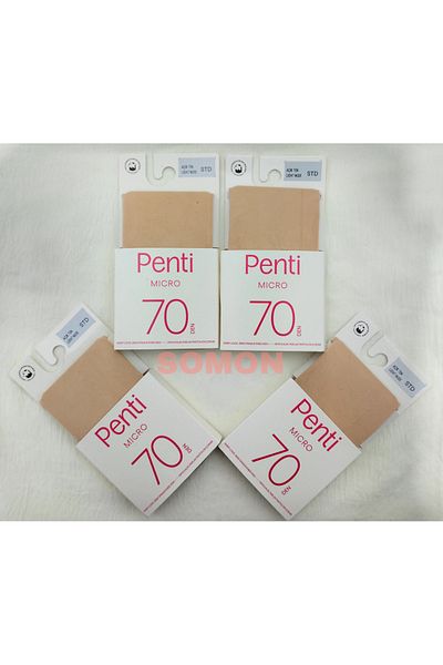 Penti Чорапи за панталони Micro 70 - Чорапи под коляното, 4 броя
