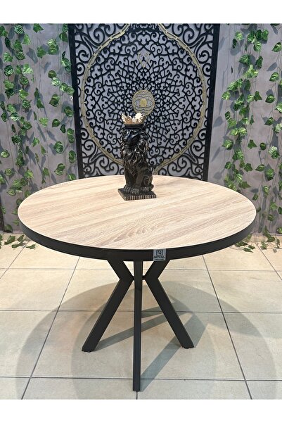 Royal Yuvarlak Mutfak Masası Sabit 90cm