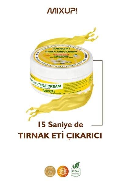 Mixup Muhteşem 4'lü Tırnak Bakımı Seti - Sulphur Peeling 300 Gr - Hand & Cutıcle Butter 56 gr