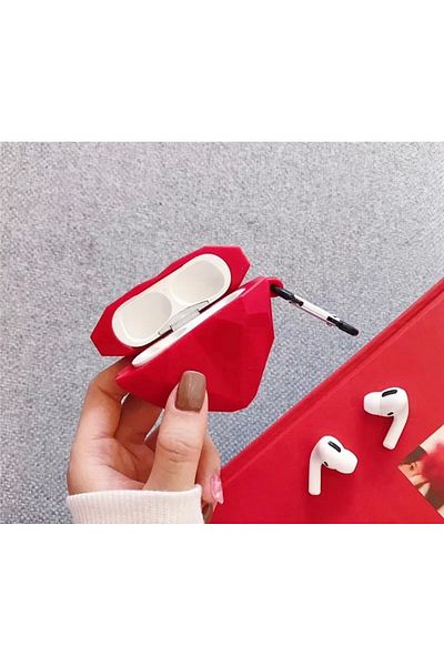 UMD HEART DESIGNED SILICONE AIRPODS CASE 1stAND 2Compatible for GENERATION