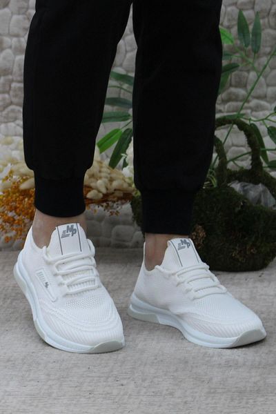 M.P. M.P 1502 White Original Product Flexible Comfortable Men's Sports Shoes