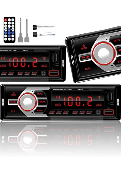 AGUILAS Vm-505 4x50 Uyumlu Waat Oto Teyp Otomobil Araba Radyosu, Teyp, Aux, Ş...