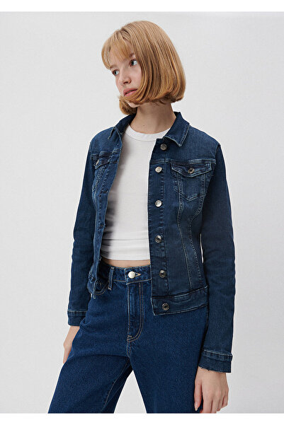 Mavi Daisy Puslu Retro Jean Ceket 1113635377