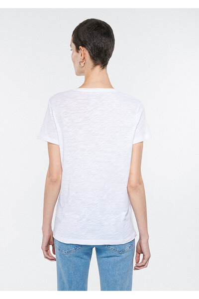 Mavi Tricou alb cu imprimeu Istanbul Regular Fit / Croială normală 1600827-620