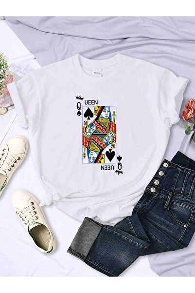 MAGORS STIL-X QEEN MAJICA SA ŠTAMPOM I OKRUGLIM IZREZOM, 1% 100% pamuk , OV O...