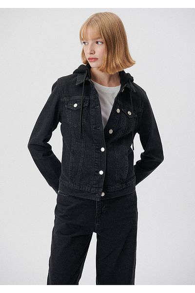Mavi Darcy Smoke Gray Jean Jacket 110196-82252