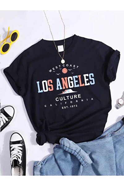 MAGORS STIL-X LOS ANGELES PRINTED CREW λαιμόκοψη, 100% ΒΑΜΒΑΚΙ, OVERSIZE, ΓΥΝ...