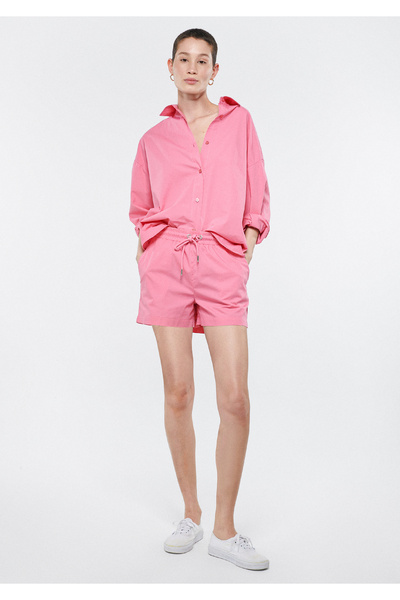 Mavi Pembe Şort 1010409-71028