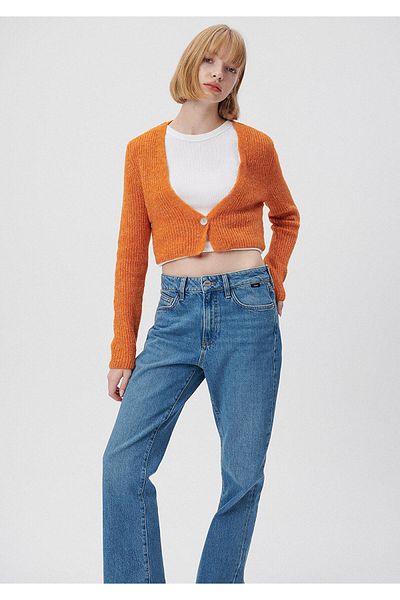 Mavi Orange Cardigan Fitted / Close-fitting Cut 1710323-71414