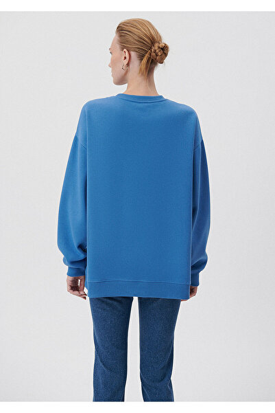 Mavi Bisiklet Yaka Mavi Basic Sweatshirt 1611756-80620