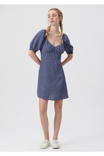 Mavi Rochie Albastra Imprimata 1310346-85363