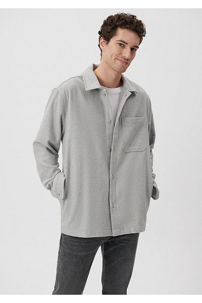 Mavi Γκρι πουκάμισο Loose Fit / Loose Relaxed Fit0210794-80196