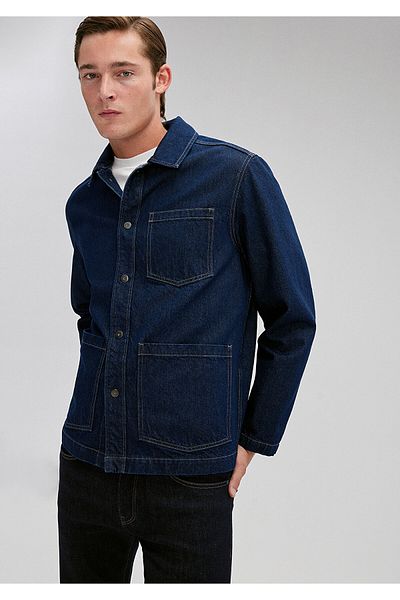 Mavi TAKSİM Dark Blue Denim Jacket 0110311-85821