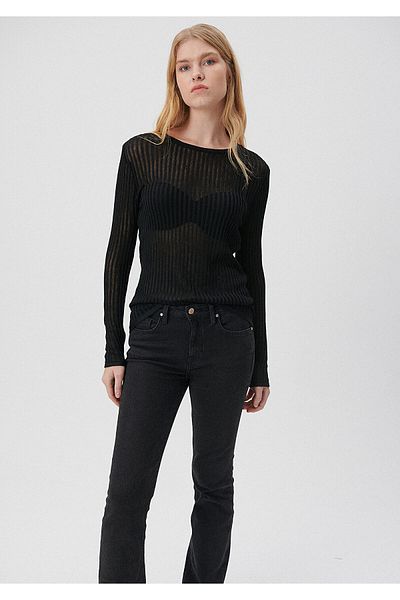 Mavi Black Sweater Slim Fit / Narrow Cut 1710390-900