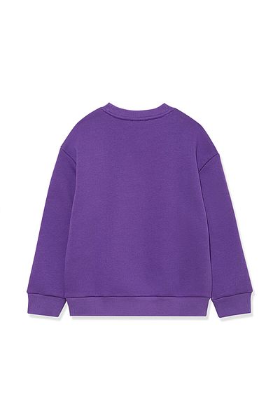 Mavi Lila Sweatshirt mit Logo-Aufdruck 6s10000-70606