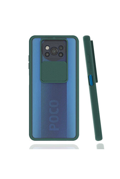 kilifone Xiaomi Poco X3 / Poco X3 NFC / Poco X3 Pro - Kılıf Slayt Sürgülü Ark...