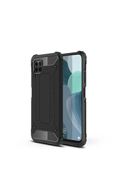 kilifone Huawei P40 Lite - Kılıf Çift Katman Zırh Tank Crash Military Kapak