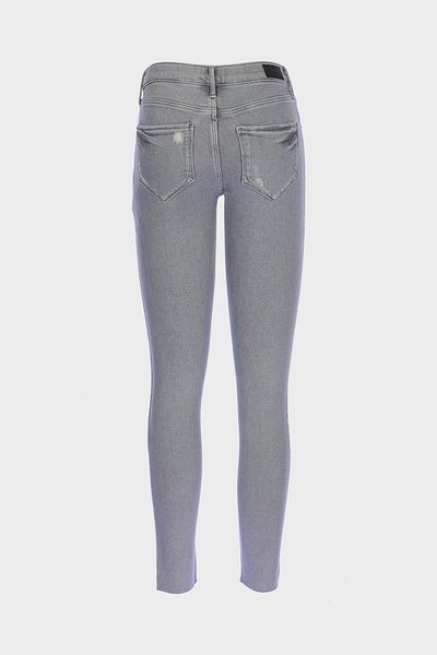 CROSS JEANS Judy Gray High Waisted Flared Padded Zip-Up Skinny Fit Jean Pants C 4521-238