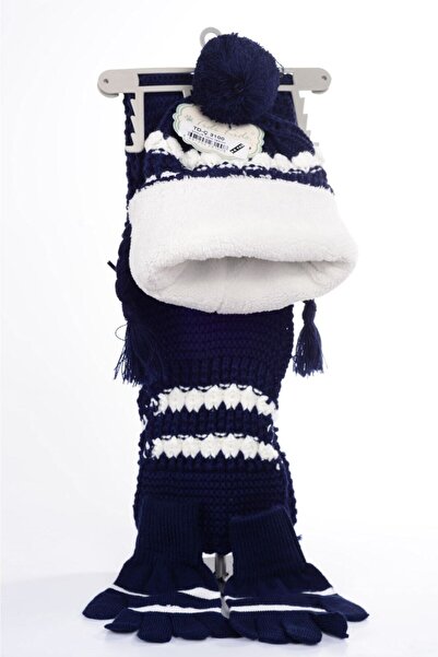 mercantoptan 4-8 років 3-комплект дитячих шарфів, шапок і рукавичок