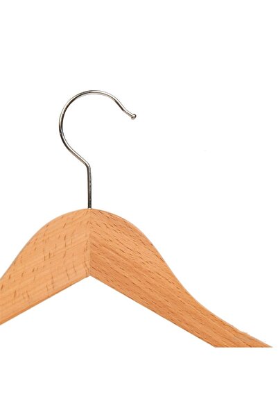 My Hanger AHŞAP ELBİSE ASKISI 1 ADET - AHŞAP GİYSİ ASKISI X1