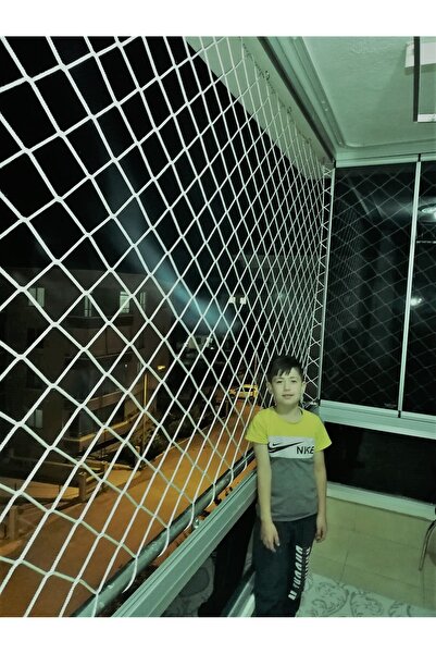 KONAK FİLE Çocuk Güvenlik Filesi, Balkon Filesi 10*10 (2.5metre*8metre)