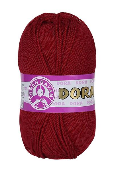 Ören Bayan Ören Dora Knitting Yarn Red (033) Pack of 5