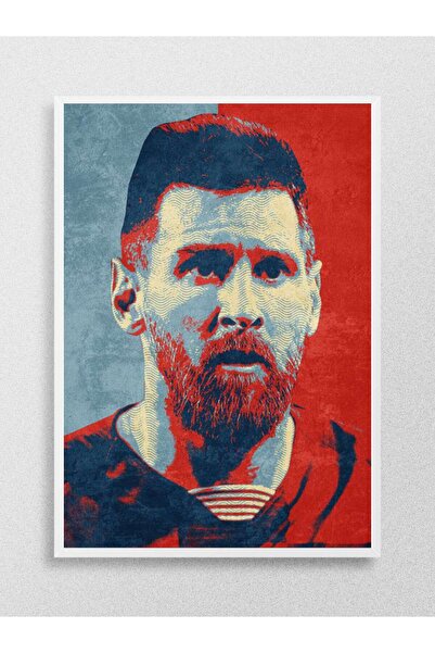 Mudi Store messi Futbol Poster Çerçevesiz Yüksek Kalite Futbolcu Duvar Poster