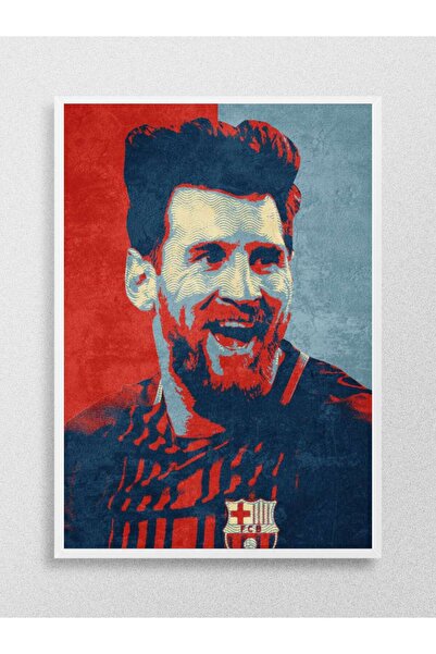 Mudi Store messi Futbol Poster Çerçevesiz Yüksek Kalite Futbolcu Duvar Poster