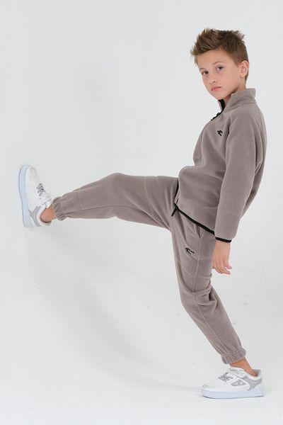 Black One Boy's Polar Fabric Set