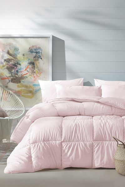 Yataş Macaron Single Duvet - Pillow Set - Pink