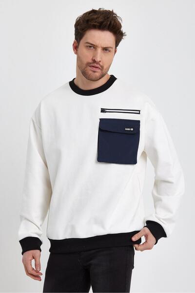 ALEXANDERGARDI Φούτερ με λεπτομέρεια τσέπης (E23-75500)