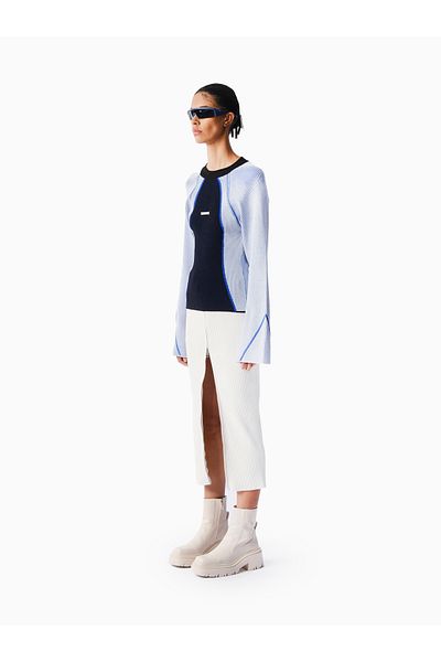 KNTLGY Dominion Trumpet Stripe Sweater