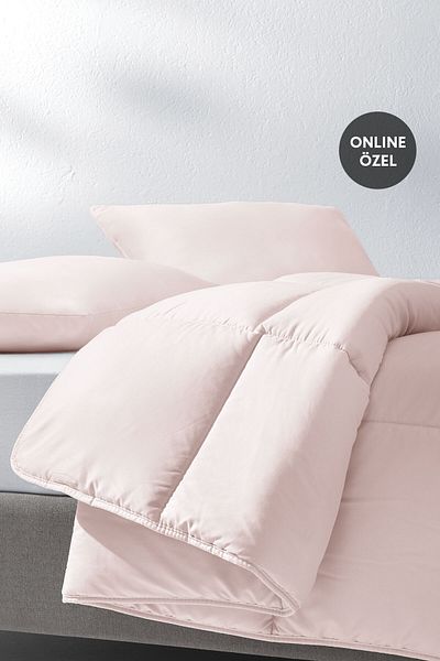 Yataş Macaron Single Duvet - Pillow Set - Pink
