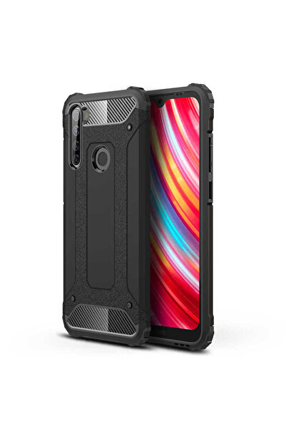 kilifone Xiaomi Redmi Note 8T - Kılıf Çift Katman Zırh Tank Crash Military Kapak