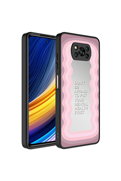 kilifone Poco X3 / Poco X3 NFC / Poco X3 Pro - Kılıf Aynalı Desenli Kamera Ko...