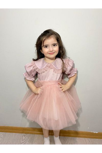 GÜL Baby Girl's Birthday, Party Wedding Dress, Special Occasion Dress, Evening Dress (2-4 Years Old, 1-2 Years Old.)