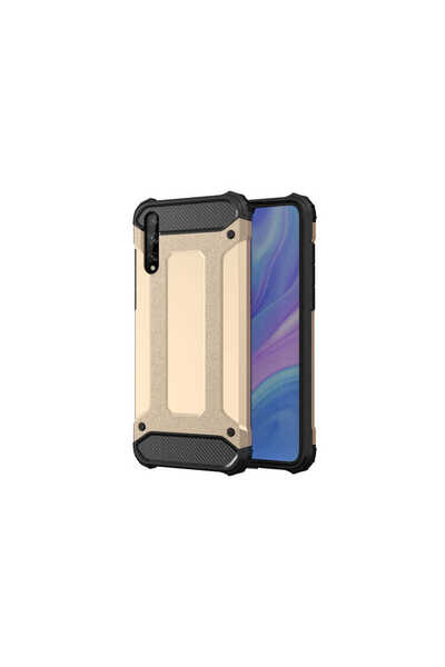 kilifone Huawei P Smart S / Y8P (AQM-LX1) - Kılıf Çift Katman Zırh Tank Crash...