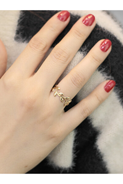 ZEYNEPLİ GOLD 14 Ayar Altın Sarmaşık Yüzük