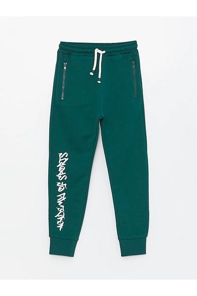 LC Waikiki LCW Kids Boys Jogger Sweatpants - Ελαστική μέση και στάμπα