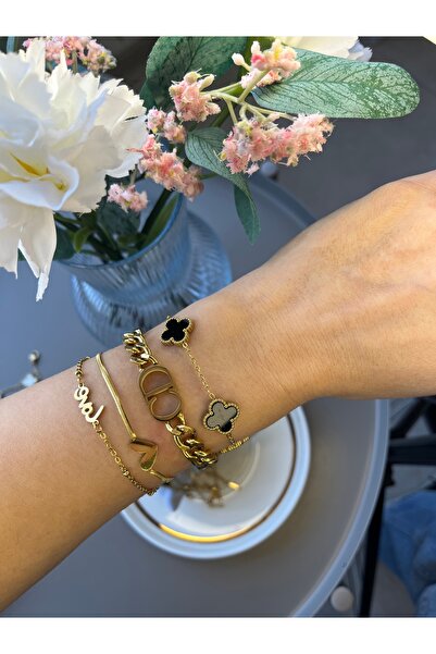 MirAy Atelier Siyah Bileklik