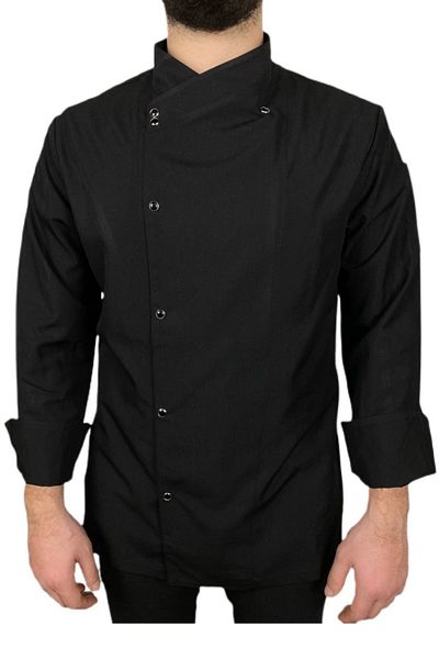 efetex Jachetă neagră unisex Chef
