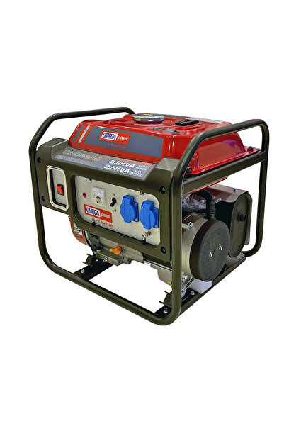 OMEGAMAKINA Omega OMG-3200 Benzinli Jeneratör 3.5 kVa İpli