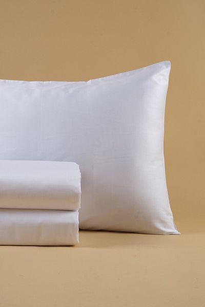 Lawon San Marino Series 100% Cotton Satin Single Hotel Bed Sheet 180*280cm 120wire
