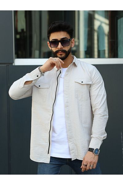 hammerland PARACHUTE ZIPPERED SHIRT