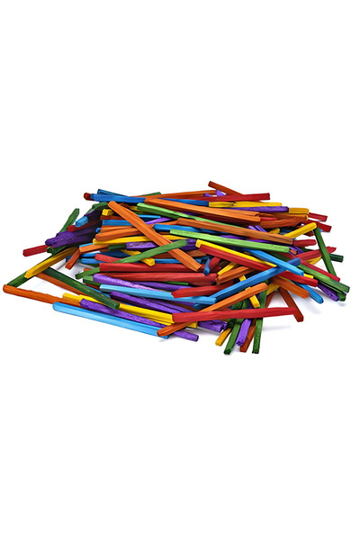 Dağtaş Kırtasiye Ticon Ahşap Kibrit Çöpü 2x2x5 cm 200'lü Paket Renkli