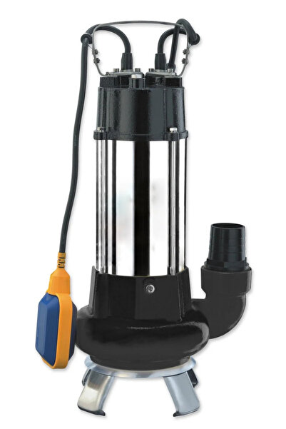 İmpo 1.5 Hp 220v Açık Fanlı Parçalayıcılı Foseptik Atık Pis Su Dalgıç Pompa